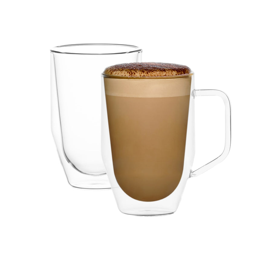 Salisbury & Co Brew Double Wall Mug 350ml Set of 2 - Image 01