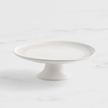 Salisbury & Co Cambria Cake Stand 33cm White - Image 01