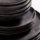 Salisbury & Co Capri Dinner Set 12 Piece in Black - Image 04