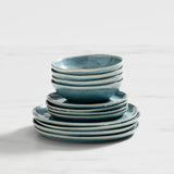 Salisbury & Co Capri Dinner 12 Piece Set in Blue - Image 01