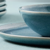 Salisbury & Co Capri Dinner 12 Piece Set in Blue - Image 04