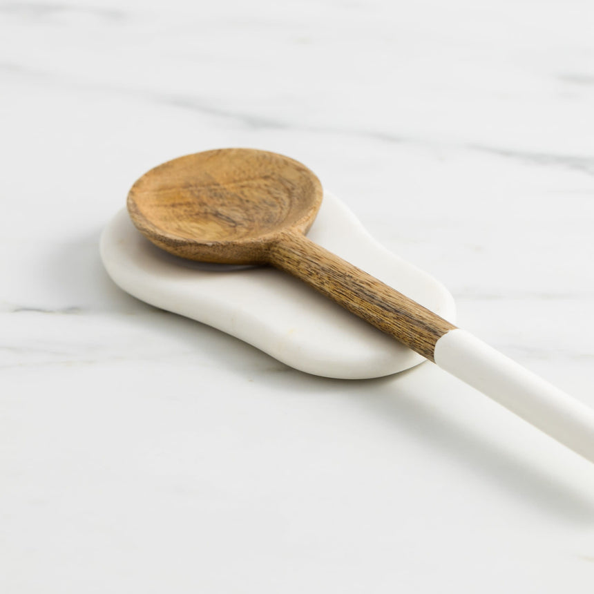 Salisbury & Co Riviera Spoon Rest in White - Image 02