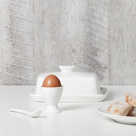 Salisbury & Co Classic Egg Cup in White - Image 02