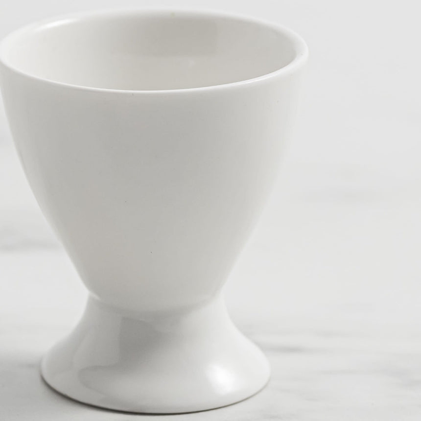 Salisbury & Co Classic Egg Cup in White - Image 05