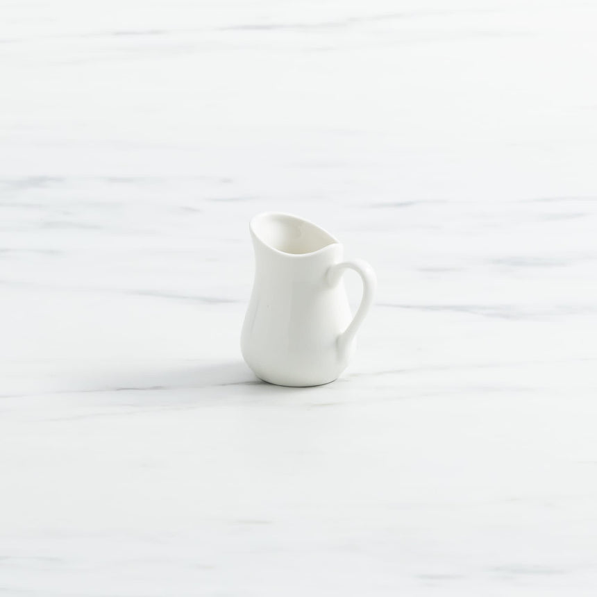 Salisbury & Co Classic Milk Jug 125ml White - Image 01