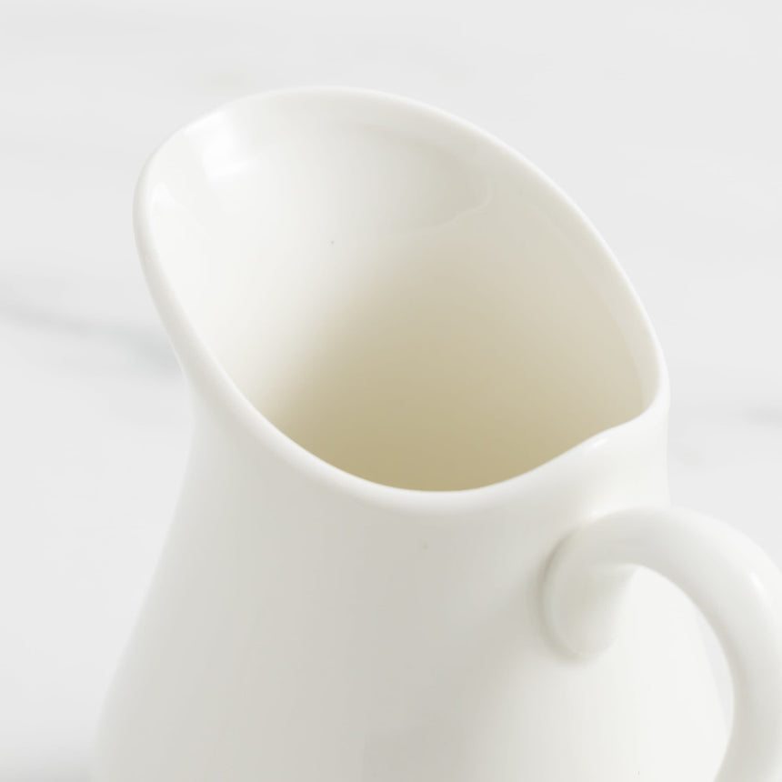 Salisbury & Co Classic Milk Jug 330ml White - Image 05