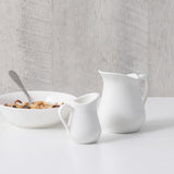 Salisbury & Co Classic Milk Jug 125ml White - Image 02