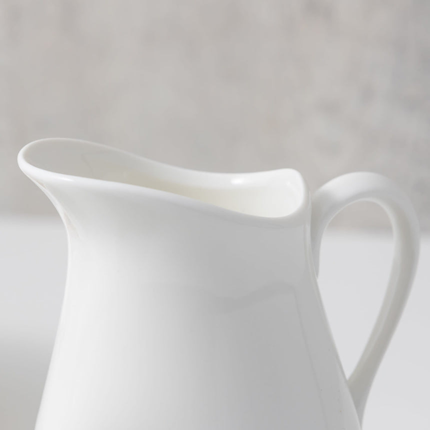 Salisbury & Co Classic Milk Jug 330ml White - Image 04