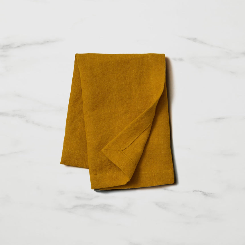 Salisbury & Co Classic Napkin 45cm Set of 4 Ochre - Image 01