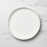 Salisbury & Co Classic Quiche Dish 27cm in White - Image 05