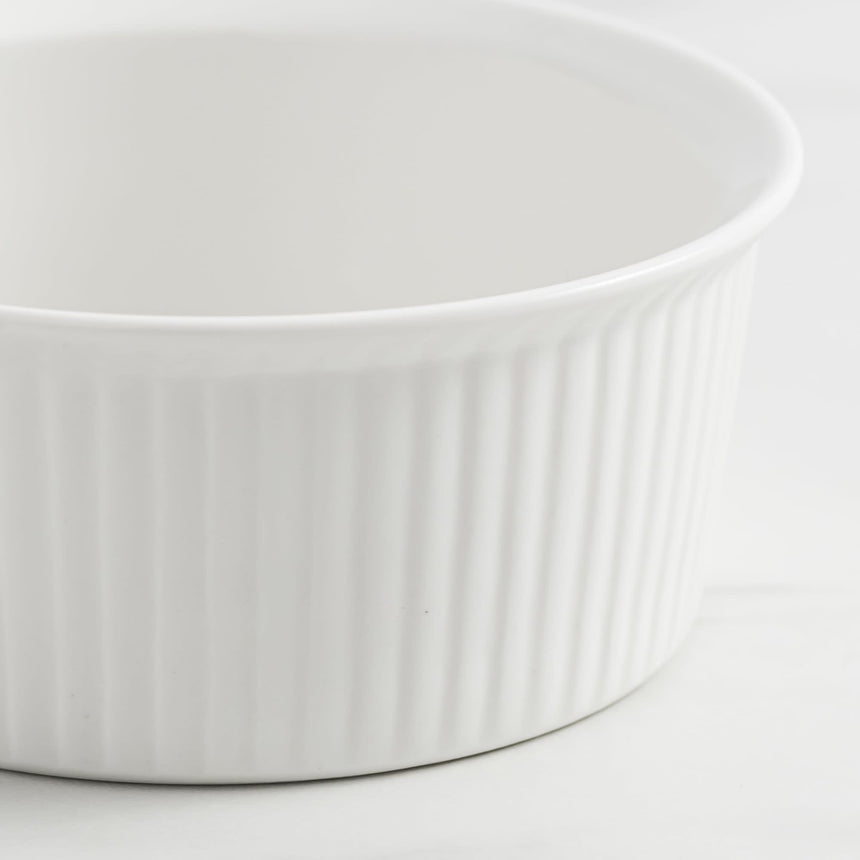 Salisbury & Co Classic Ramekin Large 12x5cm in White - Image 05