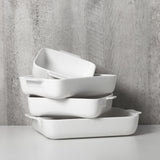 Salisbury & Co Classic Rectangular Baker 33x25cm in White - Image 04