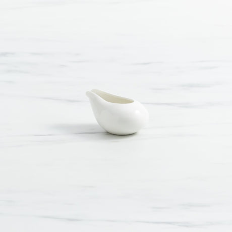 Salisbury & Co Classic Sauce Boat 125ml in White - Image 01