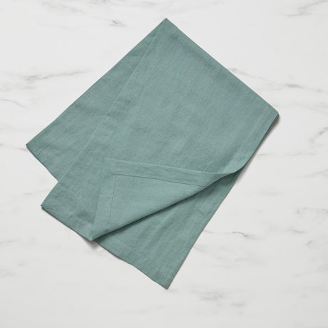 Salisbury & Co Classic Table Runner 200x35cm Seafoam - Image 01