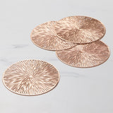 Salisbury & Co Coaster Set of 4 Rose Gold - Image 02