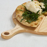 Salisbury & Co Degustation Pizza Serving Board with Cutter 2 Piece Set Natural - Image 03