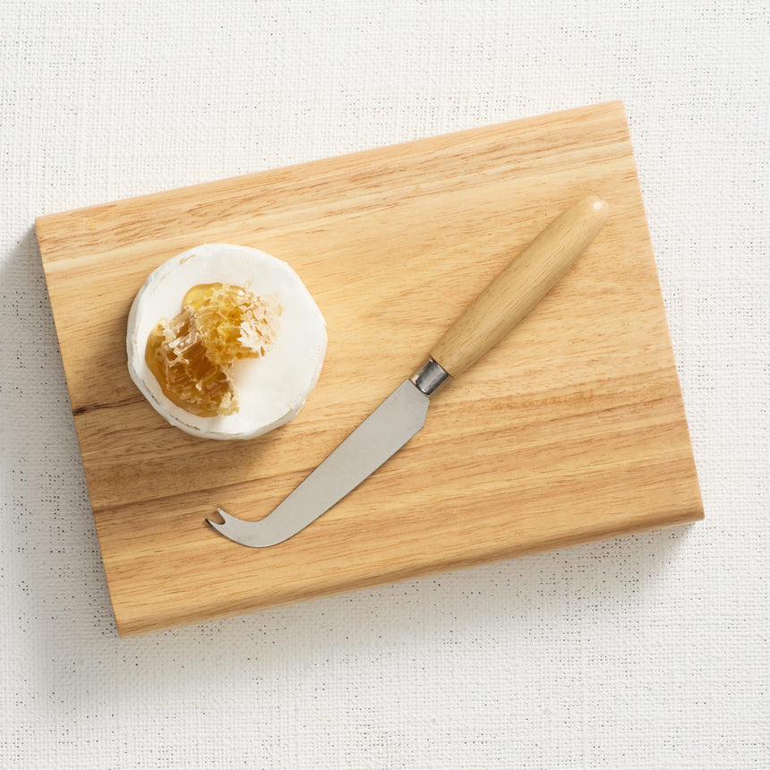 Salisbury & Co Degustation Serving Board with Cheese Knife 25x18cm Natural - Image 02