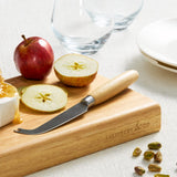 Salisbury & Co Degustation Serving Board with Cheese Knife 25x18cm Natural - Image 04