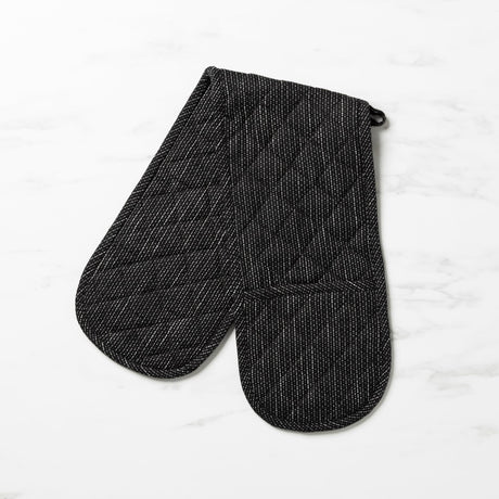 Salisbury & Co Devon Double Oven Mitt Black - Image 01