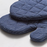 Salisbury & Co Devon Oven Glove Set of 2 Navy - Image 02