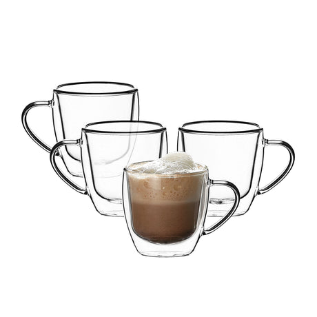 Salisbury & Co Duo Double Wall Cup 90ml Set of 4 - Image 01