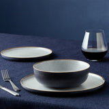 Salisbury & Co Eclipse Dinner 12 Piece Set in Blue - Image 02