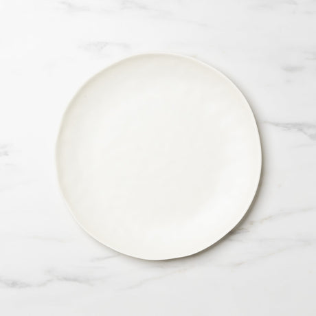 Salisbury & Co Escape Melamine Dinner Plate 27cm in White - Image 01