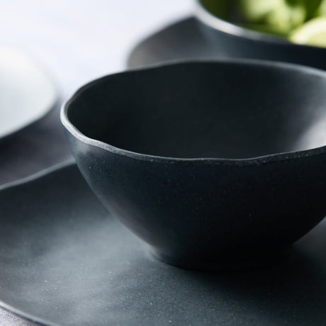 Salisbury & Co Escape Melamine Dip Bowl 15cm in Black - Image 02