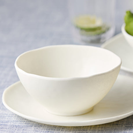 Salisbury & Co Escape Melamine Dip Bowl 15cm in White - Image 02