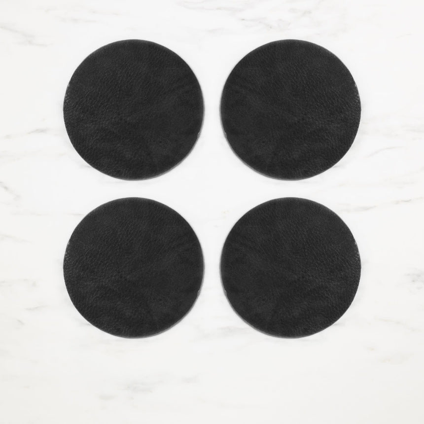 Salisbury & Co Siena Coaster Set of 4 in Black - Image 01