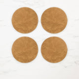 Salisbury & Co Siena Coaster Set of 4 Brown - Image 01