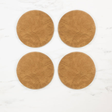 Salisbury & Co Siena Coaster Set of 4 Brown - Image 01