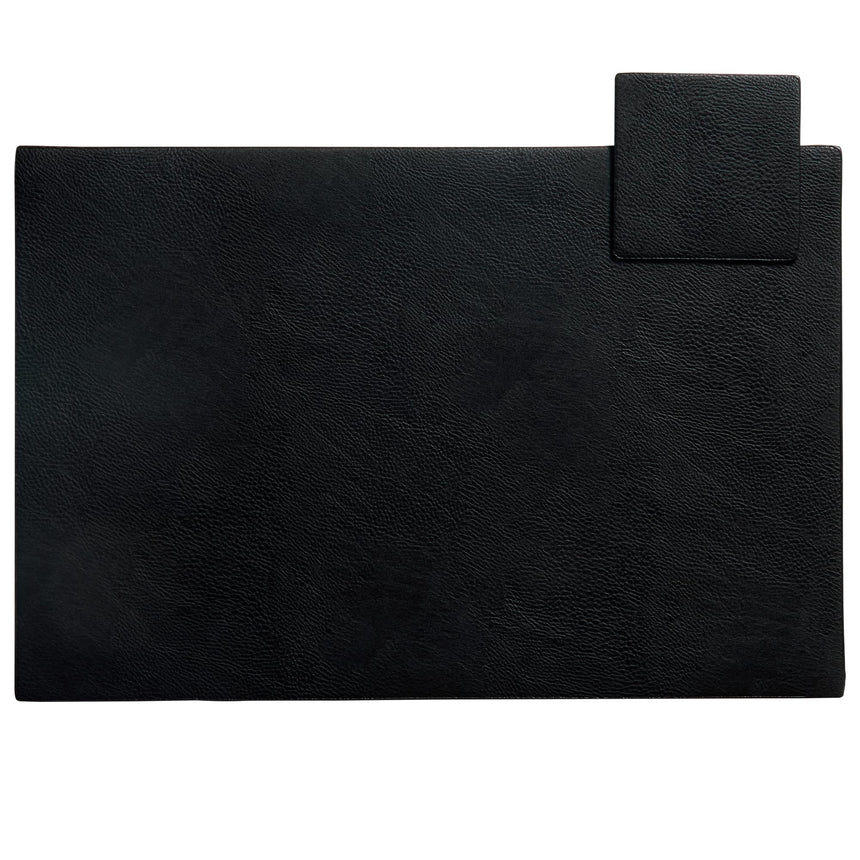 Salisbury & Co Eclipse Rectangular Placemat 45x30cm Black - Image 05