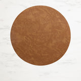 Salisbury & Co Siena Round Placemat 38cm Brown - Image 01