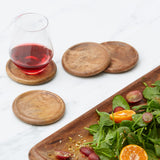 Salisbury & Co Grove Mango Wood Coaster Set of 4 - Image 02