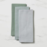 Salisbury & Co Hampstead Tea Towel Set of 3 Sage - Image 01