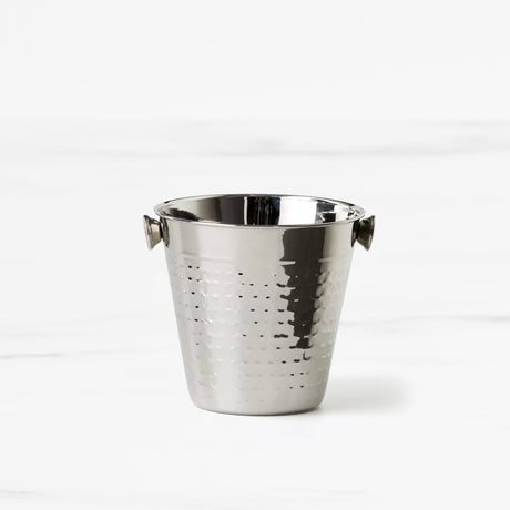 Salisbury & Co Hemingway Hammered Ice Bucket 14x14cm - Image 01