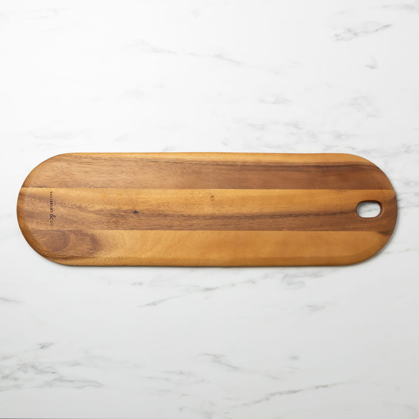 Salisbury & Co Hudson Acacia Serving Board 80x24cm - Image 01