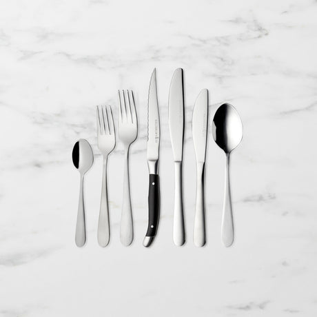 Salisbury & Co Maestro Cutlery Set 84 Piece Satin Silver - Image 01