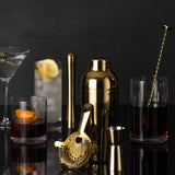 Salisbury & Co Manhattan Cocktail 5 Piece Set Gold - Image 03