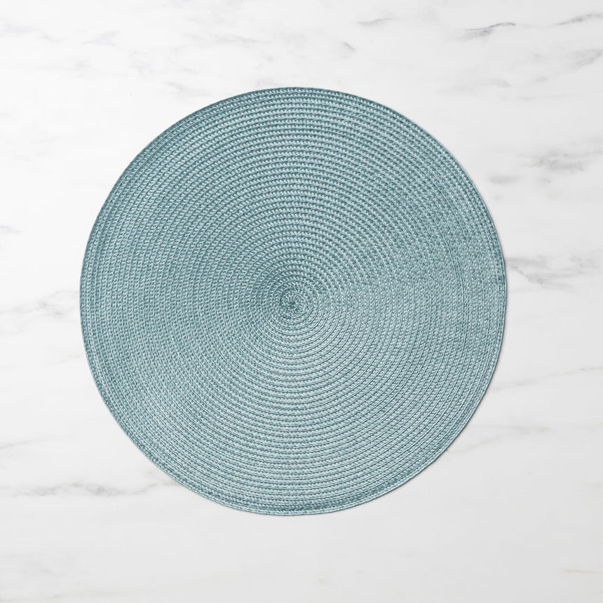 Salisbury & Co Classic Round Placemat 38cm Sage - Image 01