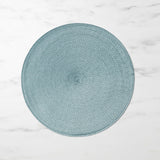 Salisbury & Co Classic Round Placemat 38cm Sage - Image 01