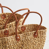 Salisbury & Co Province Carry Basket with Suede Handle Large - Image 05