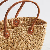 Salisbury & Co Province Carry Basket with Suede Handle Medium - Image 03