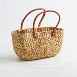 Salisbury & Co Province Carry Basket with Suede Handle Medium - Image 01