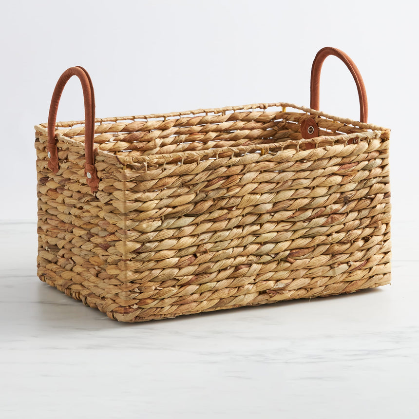 Salisbury & Co Province Rectangular Storage Basket 42x30cm - Image 01