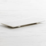 Salisbury & Co Riviera Marble Serving Board 40x20cm in White - Image 02