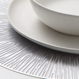 Salisbury & Co Round Placemat 38cm Silver - Image 04