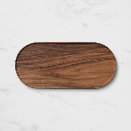 Salisbury & Co Seville Oval Serving Board 50x23cm - Image 01