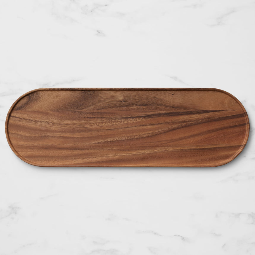 Salisbury & Co Seville Oval Serving Board 70x23cm - Image 01